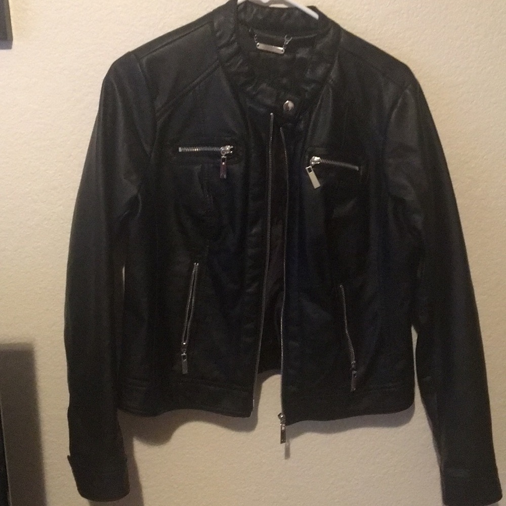 Leather jacket NWOT
